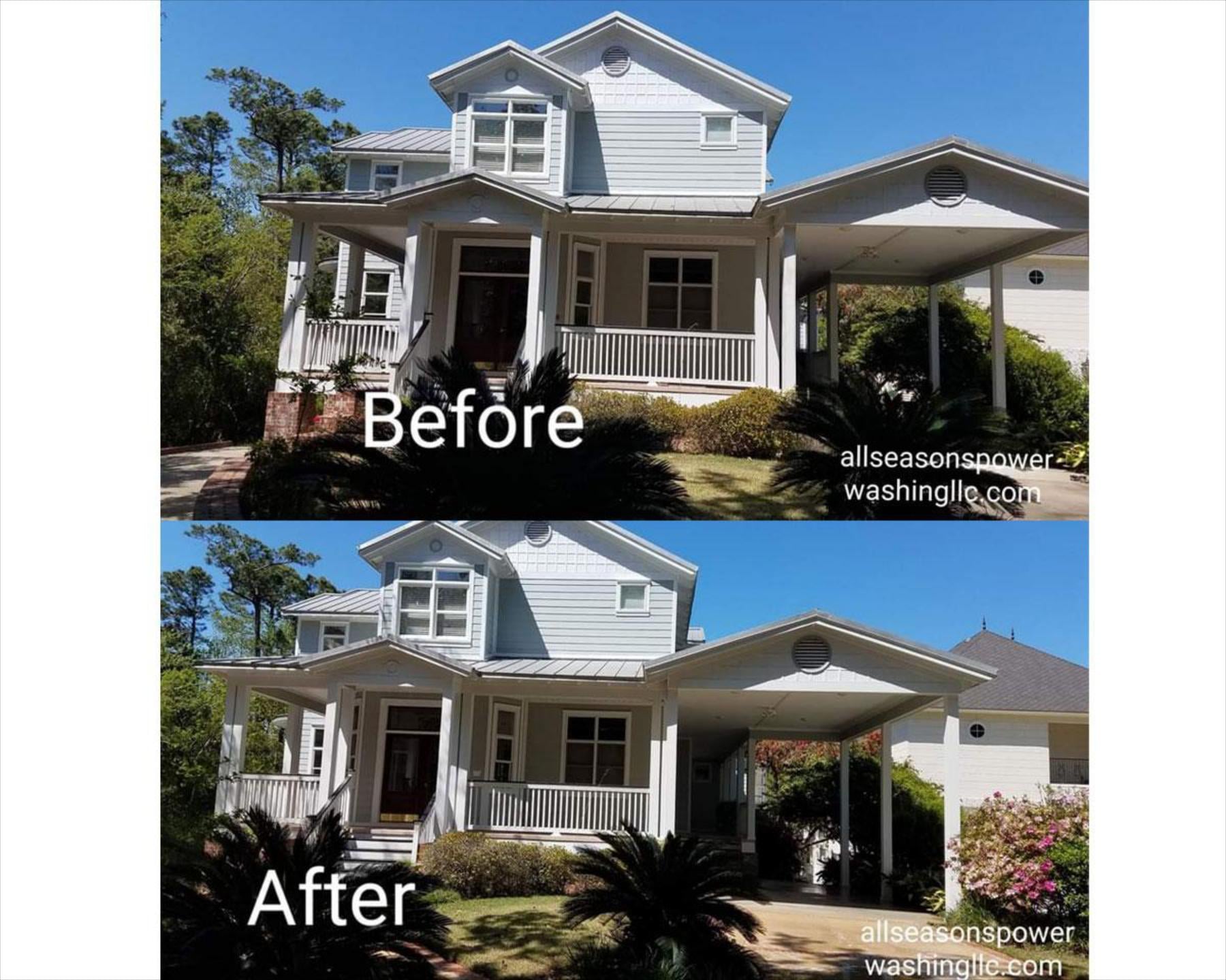 Who We Are — All Seasons Power Washing Gulf Coast crew at work